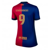 Barcelona Robert Lewandowski #9 Hemmatröja Dam 2024-25 Kortärmad